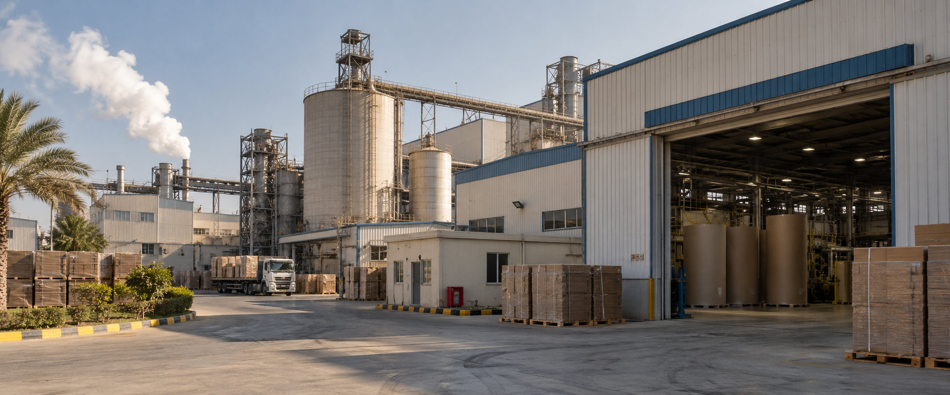مجمع مصنع نايل دلتا لصناعات التعبئة والتغليف وساحة الخدمات اللوجستية
